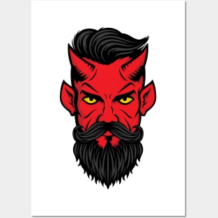 Red Devil Posters and Art